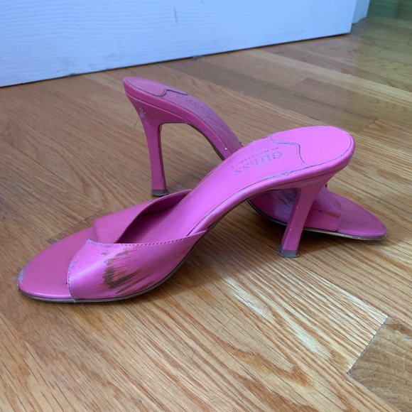 Vintage Guess Pink Heels - Picture 3 of 3